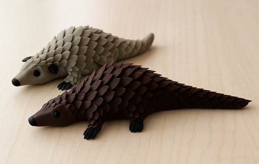 Gürteltier aus dem 3D-Drucker